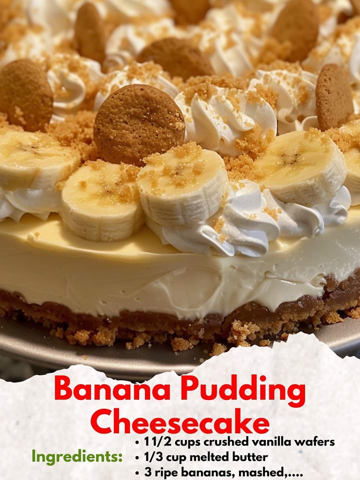 Banana Pudding Cheesecake